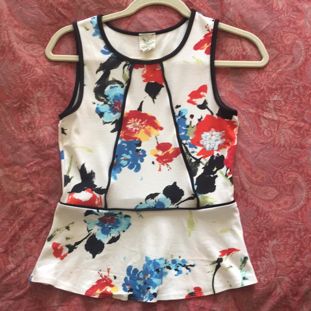 SOLD Anthropologie multi color top